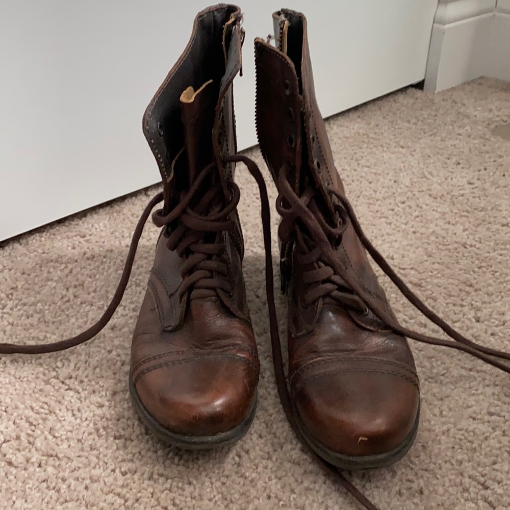 Steve Madden Combat Boots
